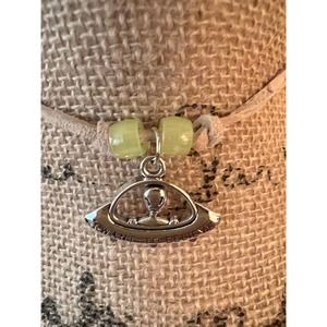 Alien on a Trip Choker Necklace with Glow in the Dark Beads